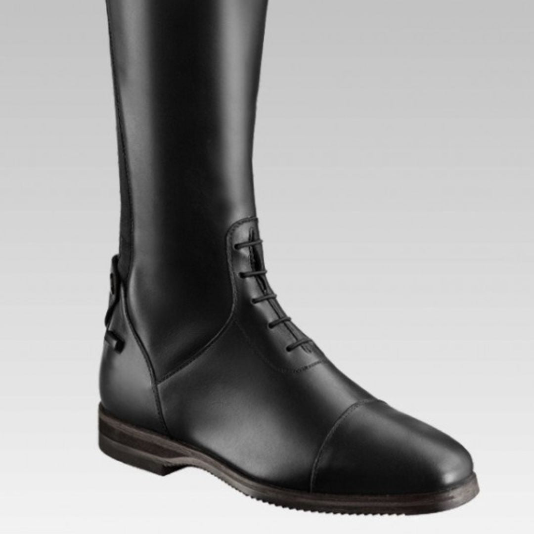 Tucci Time Galileo Tall Field Boot - Black | Malvern Saddlery