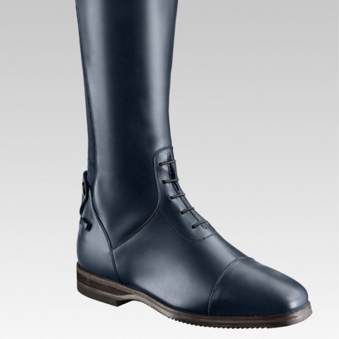 Tucci Time Galileo Tall Field Boot - Blue | Malvern Saddlery