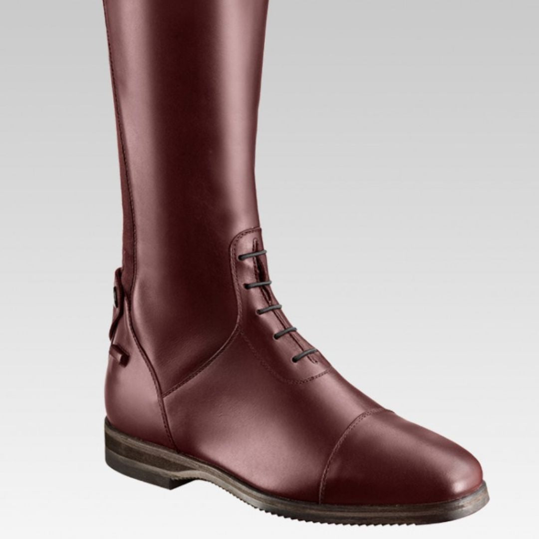 Tucci Time Galileo Tall Field Boot - Wine | Malvern Saddlery