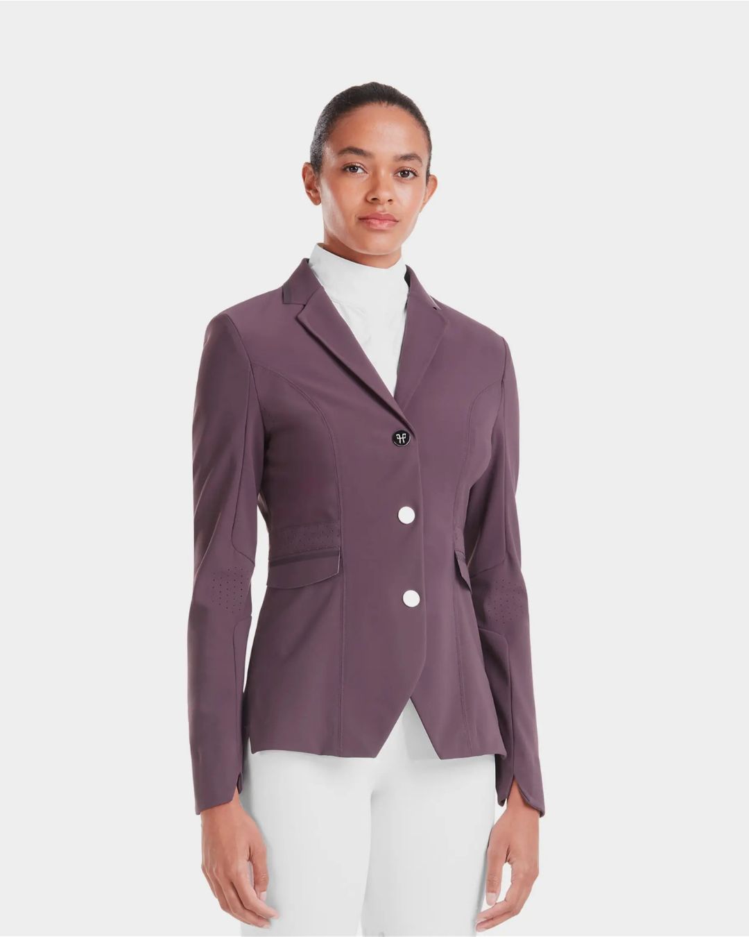 Horse Pilot Aeromade Women's Competition Jacket - Wine Tasting | Equestrian Show Coats | Malvern Saddlery