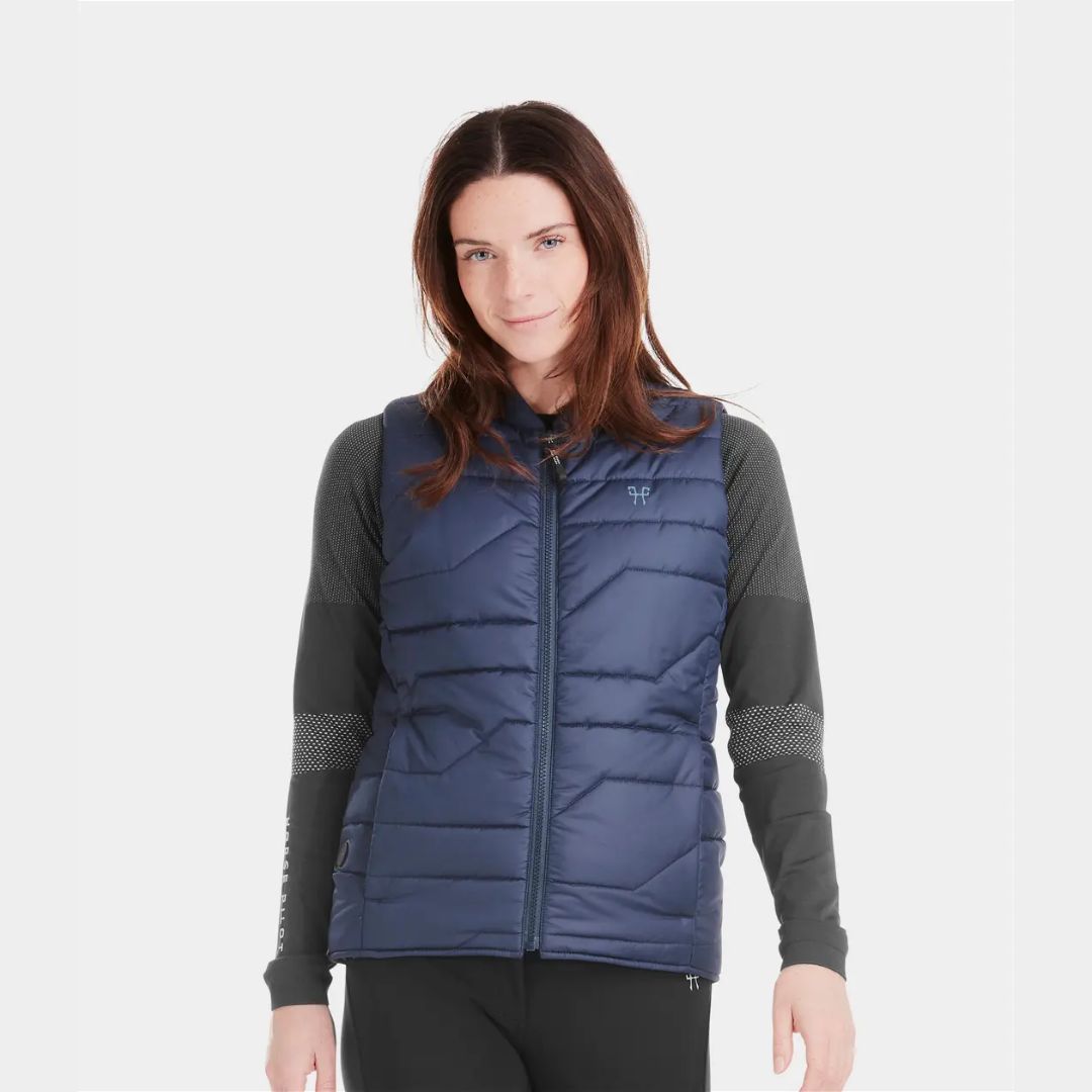 Horse Pilot E-Kelvin Heated Ladies Vest - Navy | Malvern Saddlery