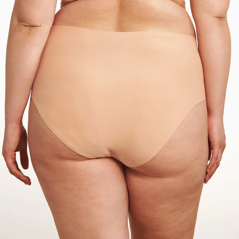 Evelyn & Bobbie High Waist Retro Seamless Bikini - Himalayan Salt | Malvern Saddlery