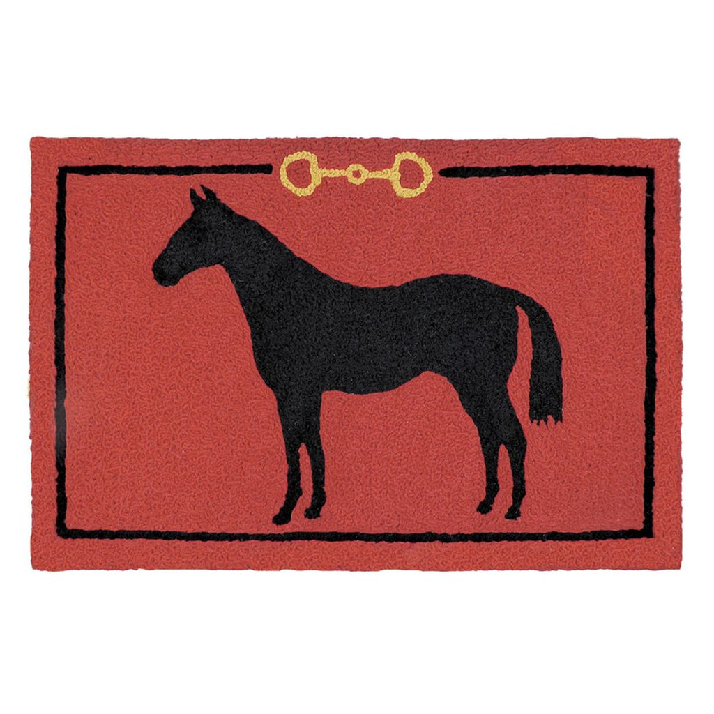 Equestrian Style Collection - Silhouette Indoor Outdoor Rug | Malvern Saddlery