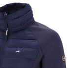 Schockemöhle Hybrid Jacket SPDarling - Deep Night, collar/shoulder detail | Malvern Saddlery