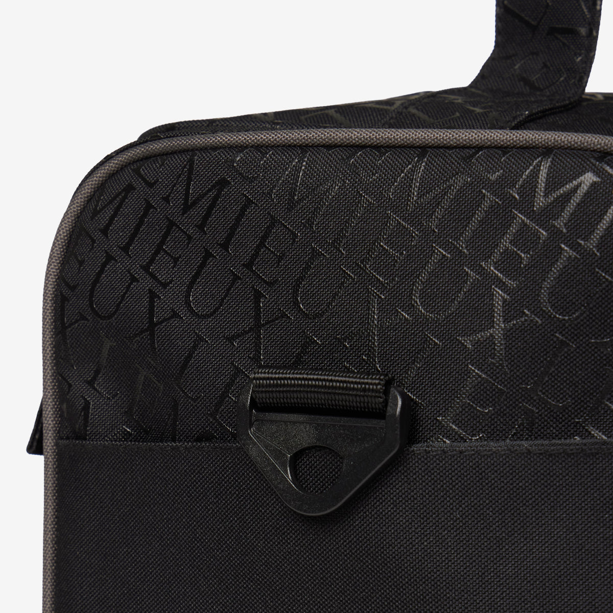 LeMieux ProKit Lite Grooming Bag - Black, side detail | Equestrian Bags & Luggage | Malvern Saddlery