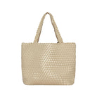 Ilse Jacobsen Reversible Tote Bag - Ivory/Platinum | Malvern Saddlery