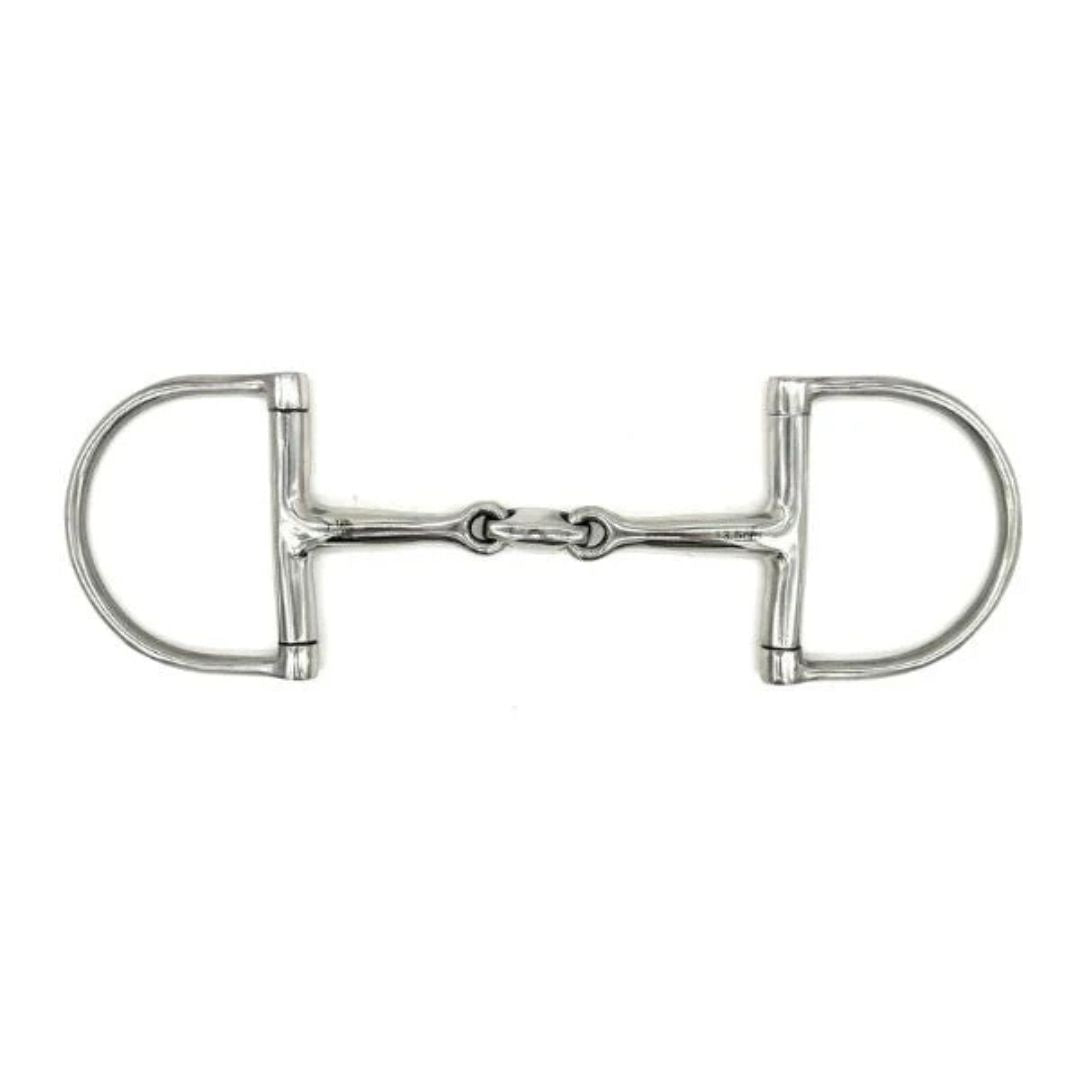 Jake Adams Stainless Steel Locking Elliptical D-Ring Horse Bit | Tack Shop | Malvern Saddlery