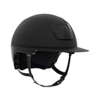 KASK Kooki Lady Equestrian Helmet - Black Matte; on white background | Wide Brim Helmets | Malvern Saddlery
