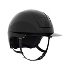 KASK Kooki Lady Equestrian Helmet - Black Shine; on white background | Wide Brim Helmets | Malvern Saddlery