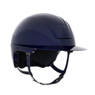 KASK Kooki Lady Equestrian Helmet - Navy Shine; on white background | Wide Brim Helmets | Malvern Saddlery
