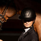 KASK Kooki Lady Black Shadow Equesstrian Helmet | Malvern Saddlery