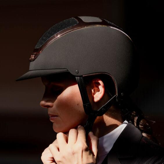 Kask Dogma Chrome - Rose Gold - Equestrian Helmet – Malvern Saddlery