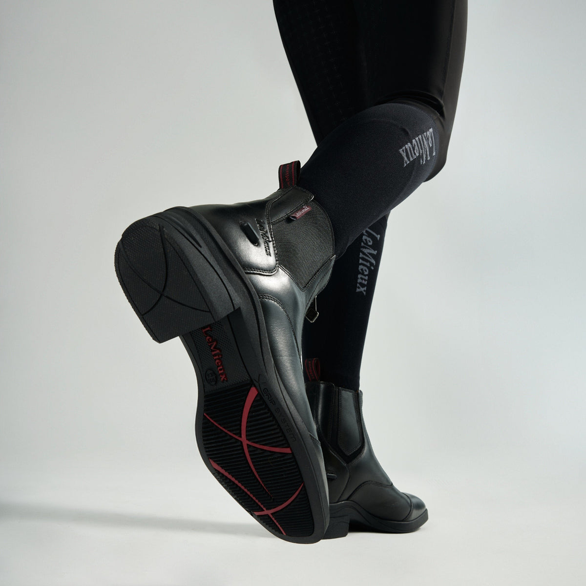 LeMieux Zip Paddock Boots - Black | Riding Boots | Malvern Saddlery