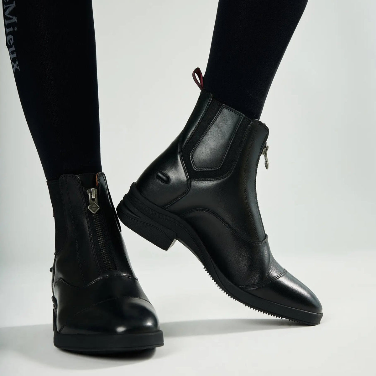 LeMieux Zip Paddock Boots - Black | Riding Boots | Malvern Saddlery
