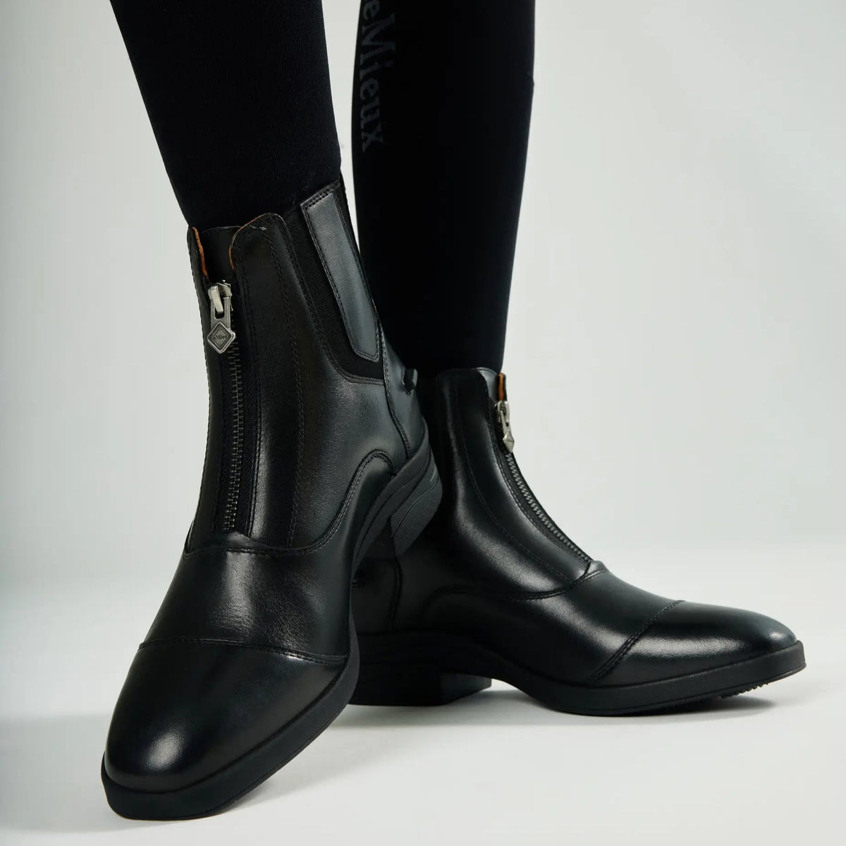 LeMieux Zip Paddock Boots - Black | Riding Boots | Malvern Saddlery