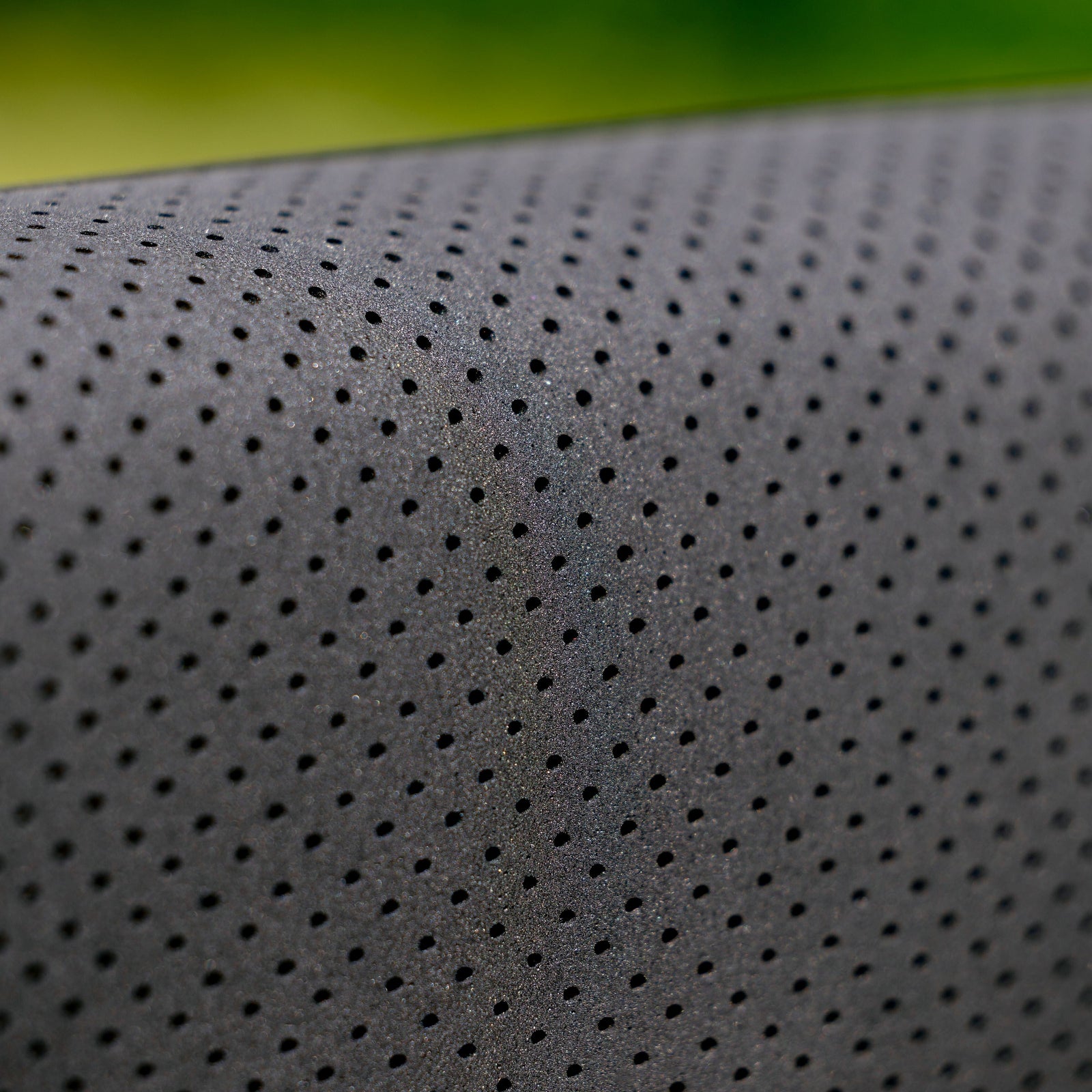 LeMieux Non-Slip Half Pad Black | Saddle Pads, perforation detail | Malvern Saddlery