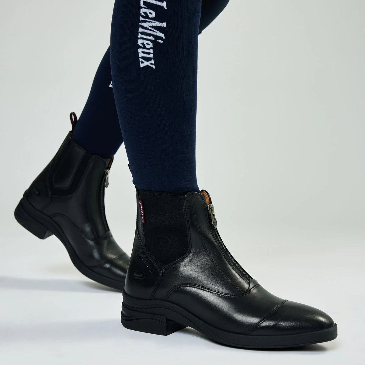 LeMieux Junior Zip Paddock Boots -black | Malvern Saddlery