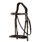 Dy'on Leather Covered Rope Noseband Bridle | Malvern Saddlery