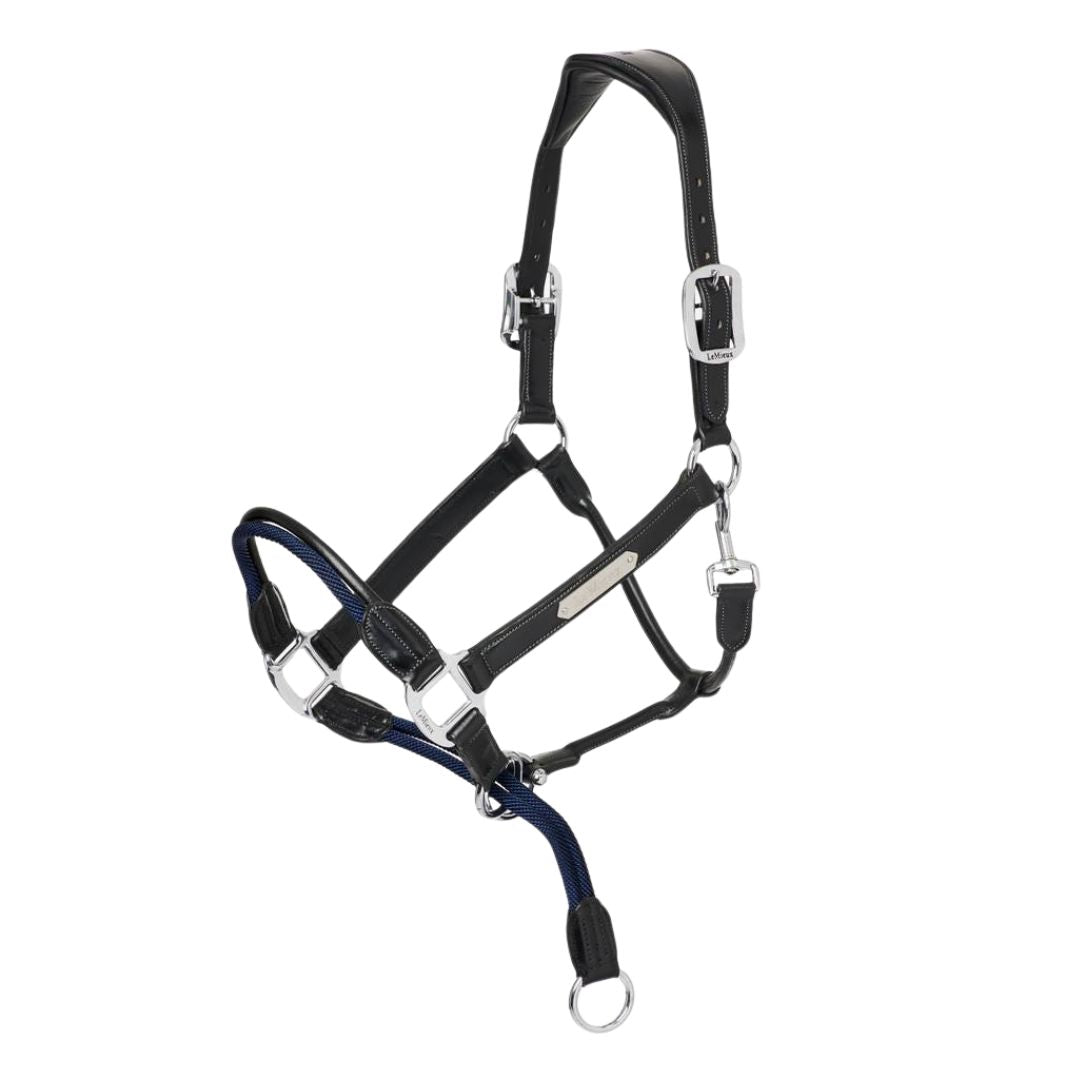 LeMieux Rope Control Halter - Black | Malvern Saddlery