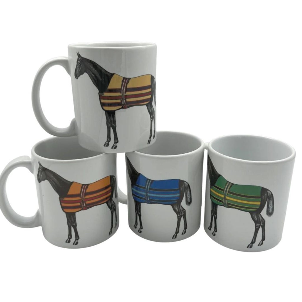 Rebecca Ray Lilly Equestrian Mug Set | Malvern Saddlery
