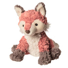 Nursery Fox Stuffie - Coral, cream, gray neutral tones - 8" | Malvern Saddlery