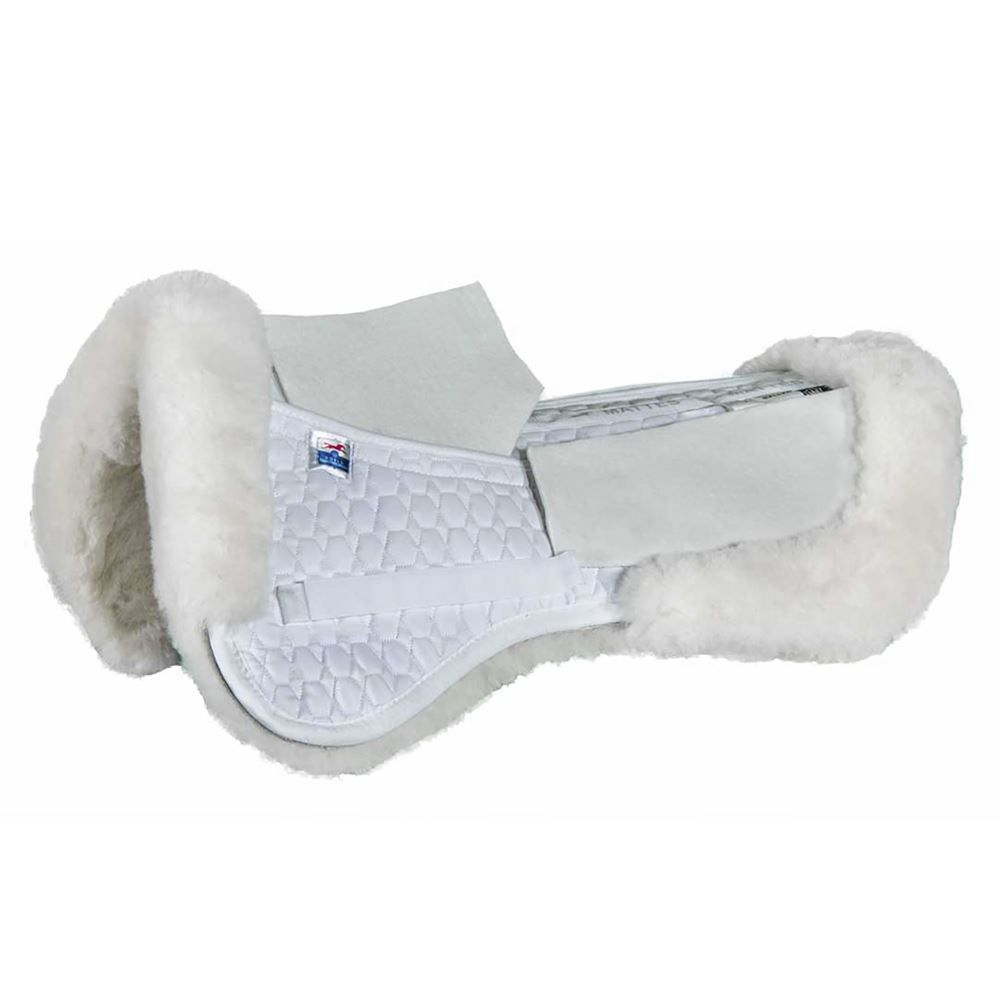 Mattes Sheepskin Correction Half Pad - White | Malvern Saddlery