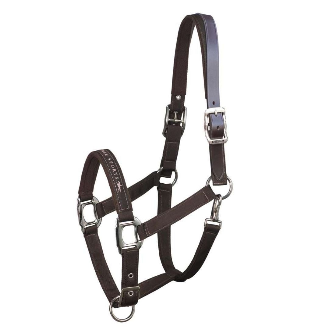 Schockemöhle Sports Memphis Breakaway Halter - Chocolate Brown | Malvern Saddlery