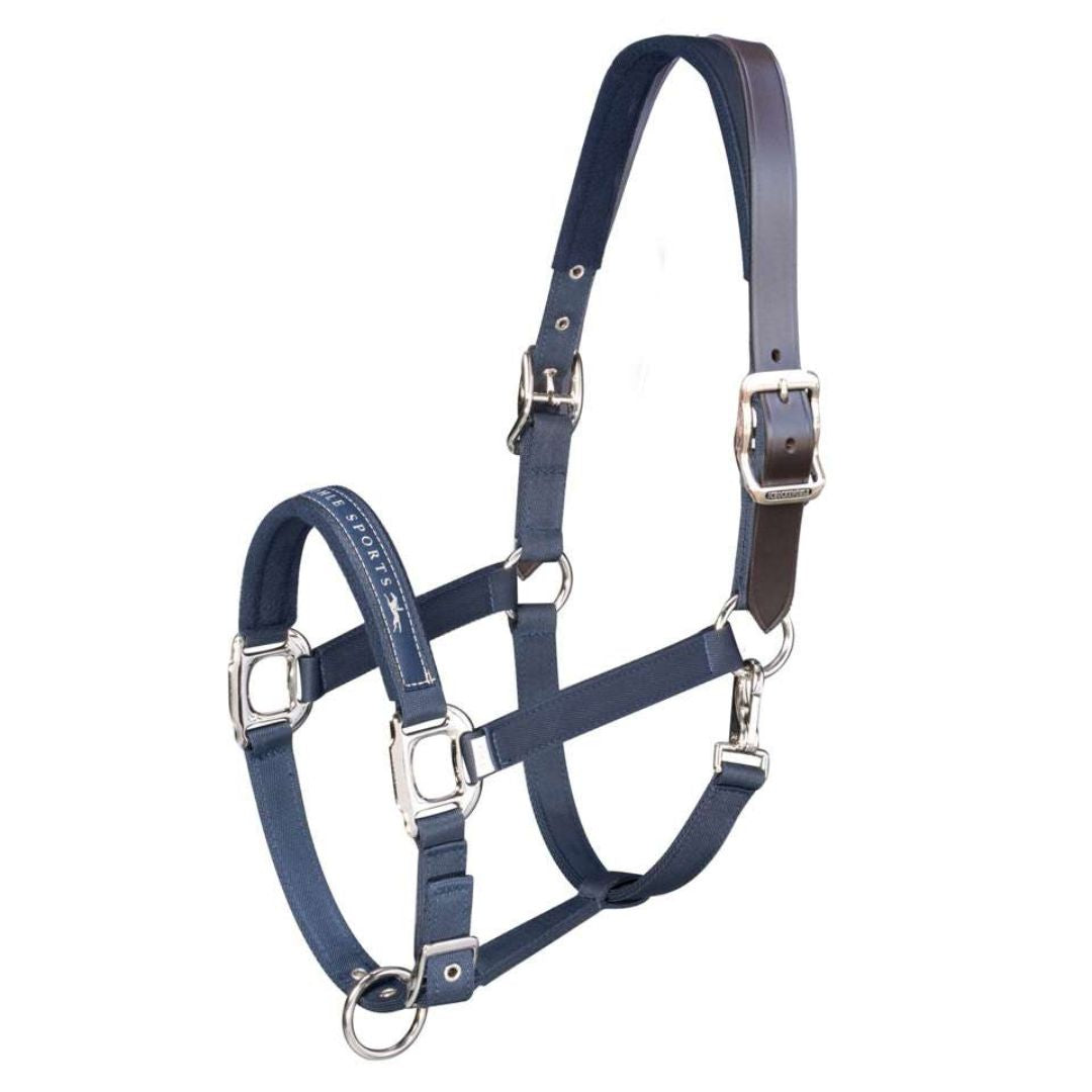 Schockemöhle Sports Memphis Breakaway Halter - Navy | Malvern Saddlery