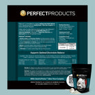 Perfect Products MetaLyte Electrolyte Complex Powder - label and directions | Malvern Saddlery