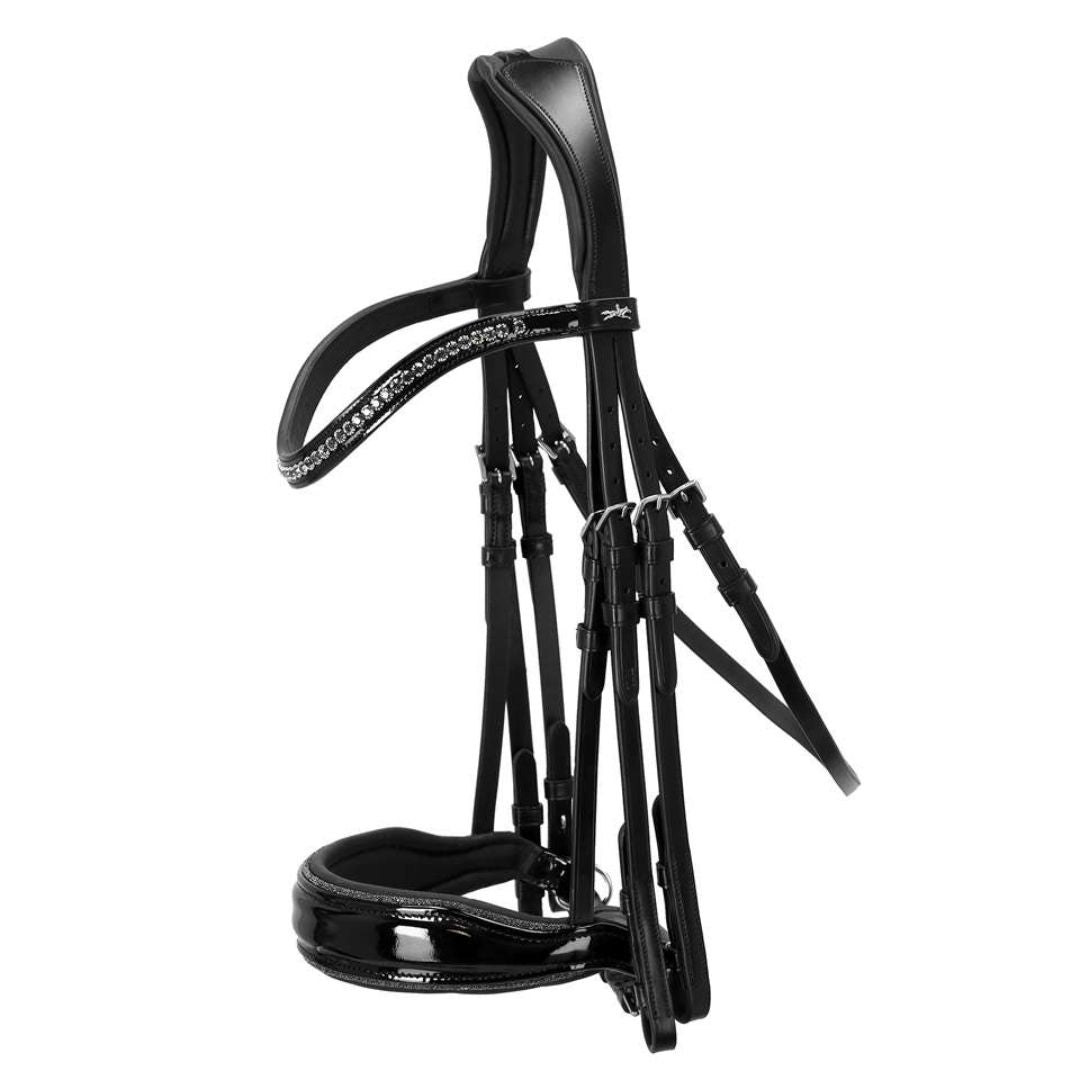 Schockemoehle Sports Milan Glam Dressage Bridle | Malvern Saddlery