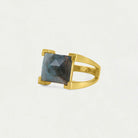 Dean Davidson Mini Plaza Labradorite Ring | Malvern Saddlery