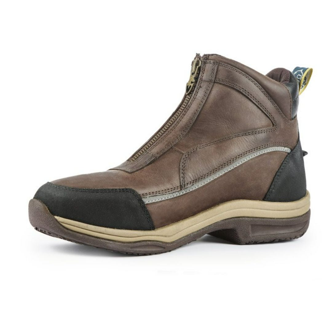 Moretta Vittoria XGrip Short Boots - Brown | Malvern Saddlery