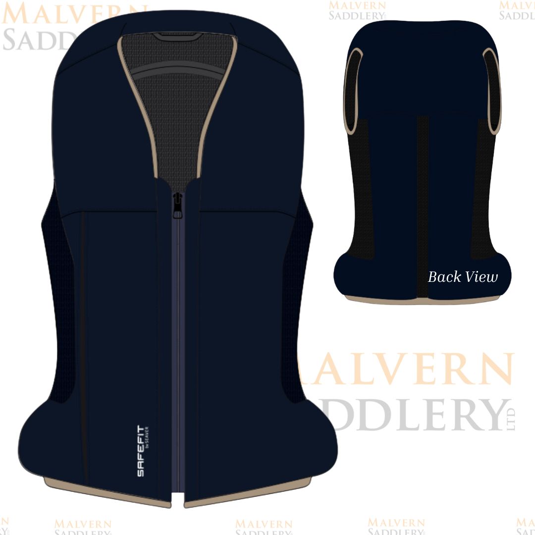 Seaver Safefit Airbag Vest - Custom Design | Malvern Saddlery