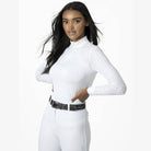 LeMieux Olivia Long Sleeve Show Shirt - White | Malvern Saddlery