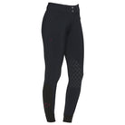 Cavalleria Toscana Women's American Knee Grip Breeches - Navy, front view | Malvern Saddlery