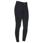 Cavalleria Toscana Women's American Full Grip Breeches - Navy, front view | Malvern Saddlery