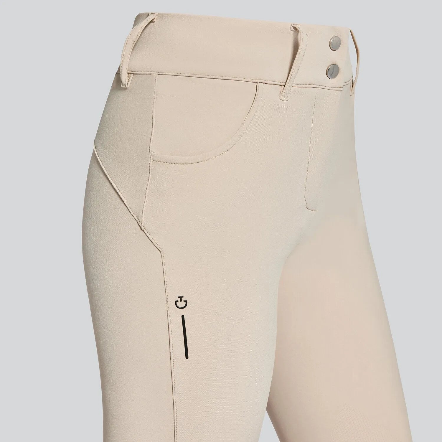 Cavalleria Toscana Ladies' RS Competition Jumping Breech - Beige | Malvern Saddlery