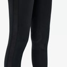 Cavalleria Toscana Ladies Tuxedo Knee Grip Breech - Black, grip detail | Malvern Saddlery