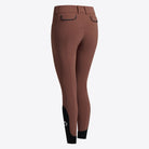 Cavalleria Toscana Women's High Waist Knee Grip Breeches - Mink, side view | Malvern Saddlery