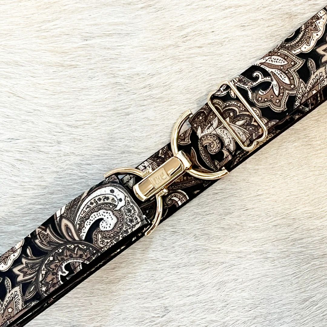 Paisley Belts 1.5" - Brown  | Malvern Saddlery