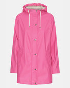 Ilse Jacobsen Spring-Summer Raincoat - Magenta | Women's Outerwear | Malvern Saddlery