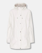 Ilse Jacobsen Spring-Summer Raincoat - Milk White | Women's Outerwear | Malvern Saddlery