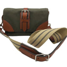 Rebecca Ray Racing Crossbody Bag - Pine w Chesnut | Malvern Saddlery