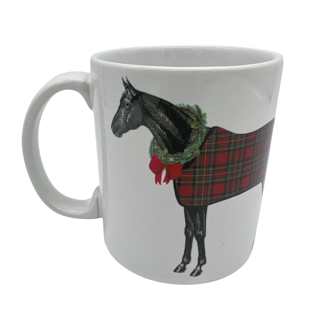 Rebecca Ray Holiday Lilly Horse Mug | Malvern Saddlery