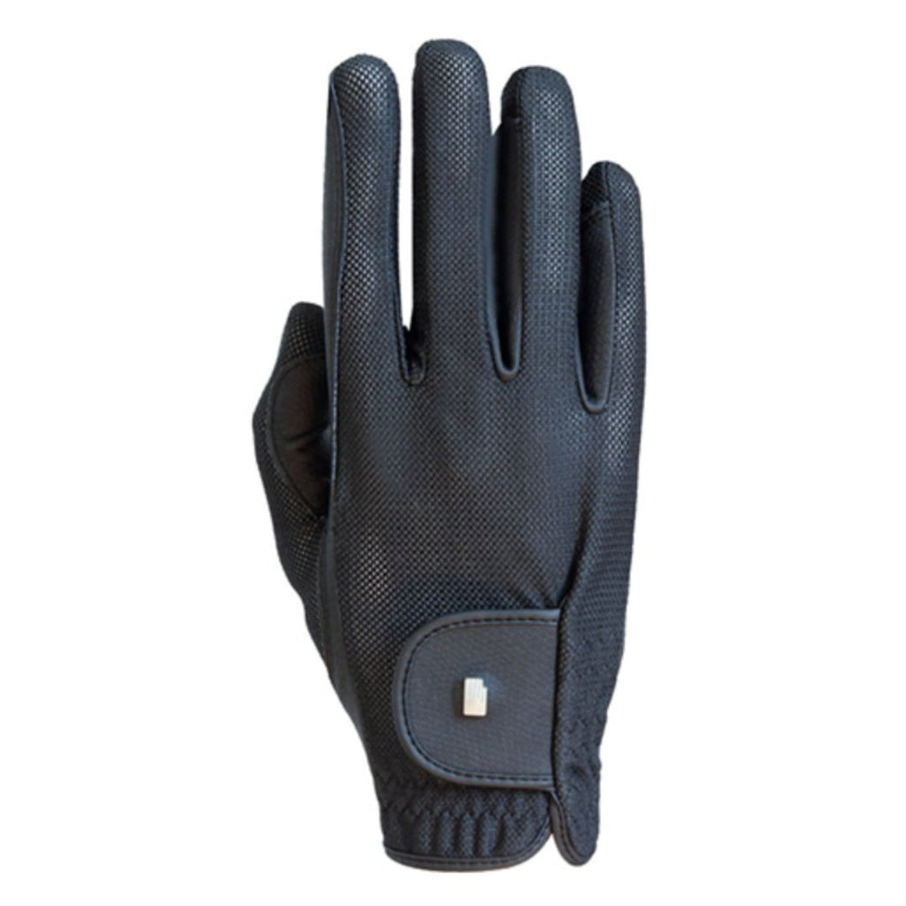 Roeckl Chester Grip Lite Summer Glove - Black | Malvern Saddlery