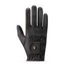 Roeckl Malta Grip Glove - Black/Mocha | Riding Accessories | Malvern Saddlery