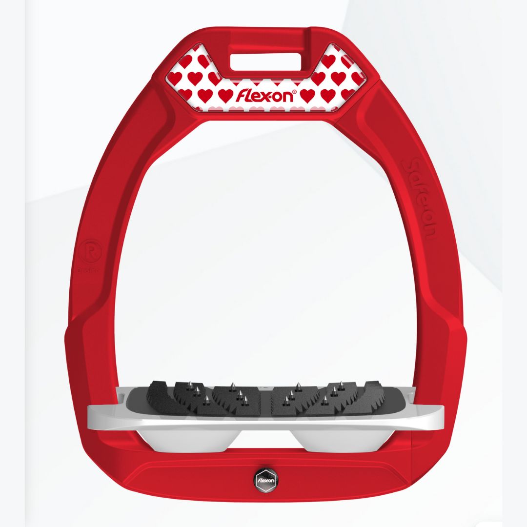Flex-on SafeOn Safety Stirrups - Designs – Malvern Saddlery