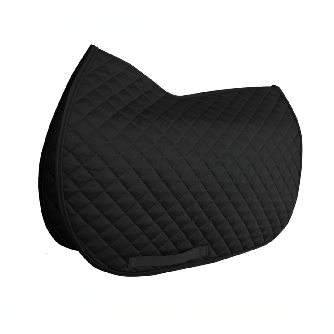 SP Rhodes Non Slip Jumper Saddle Pad - Black | Malvern Saddlery