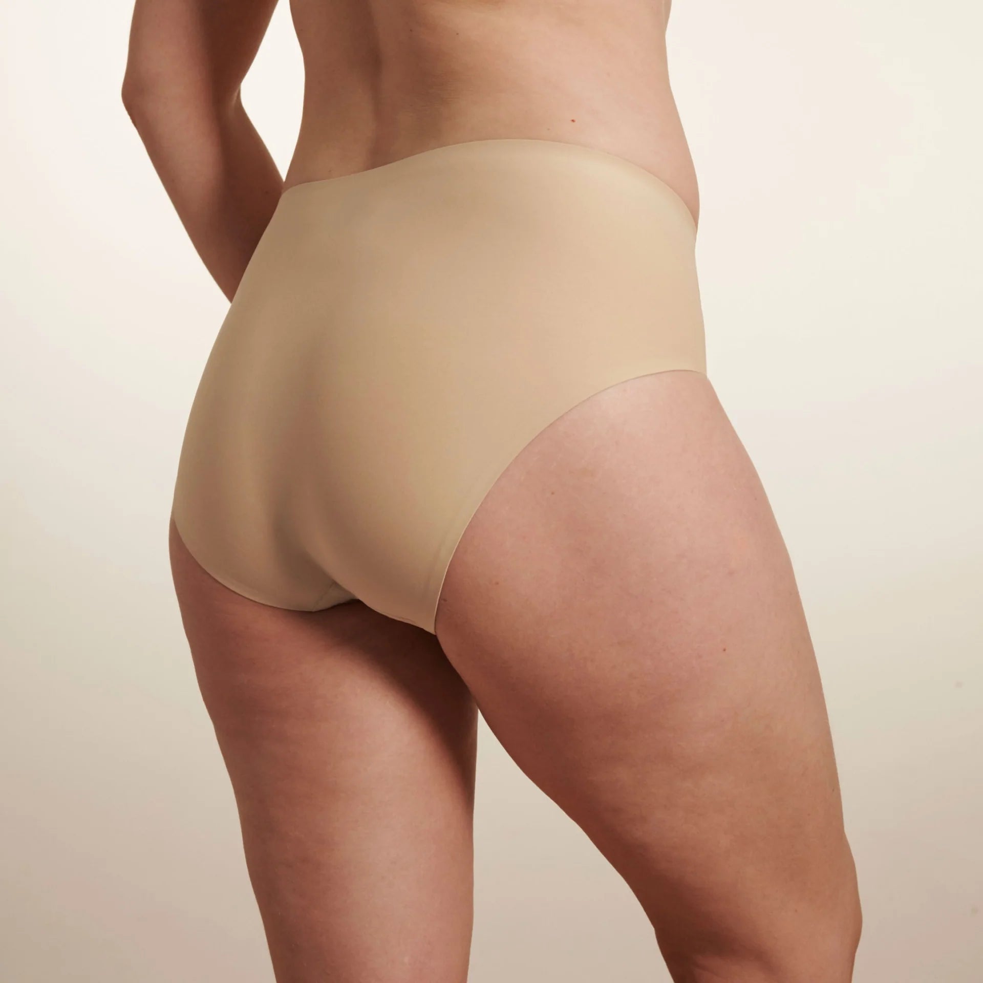 Evelyn & Bobbie High Waist Retro Seamless Bikini - Sand | Malvern Saddlery