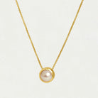 Dean Davidson Signature Knockout Pendant Necklace - Pearl, Gold | Malvern Saddlery